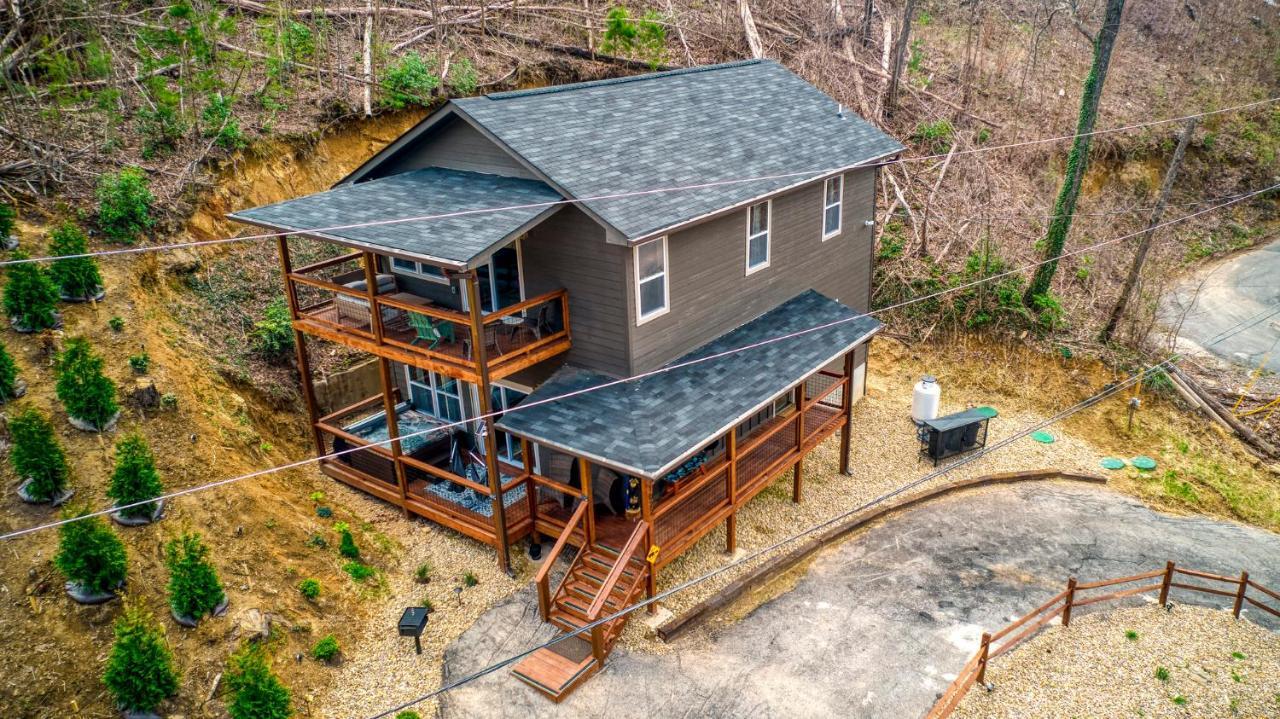 蓋特林堡Mins To Gburg Sleeps 8 Hot Tub Arcade Area Pool别墅 外观 照片