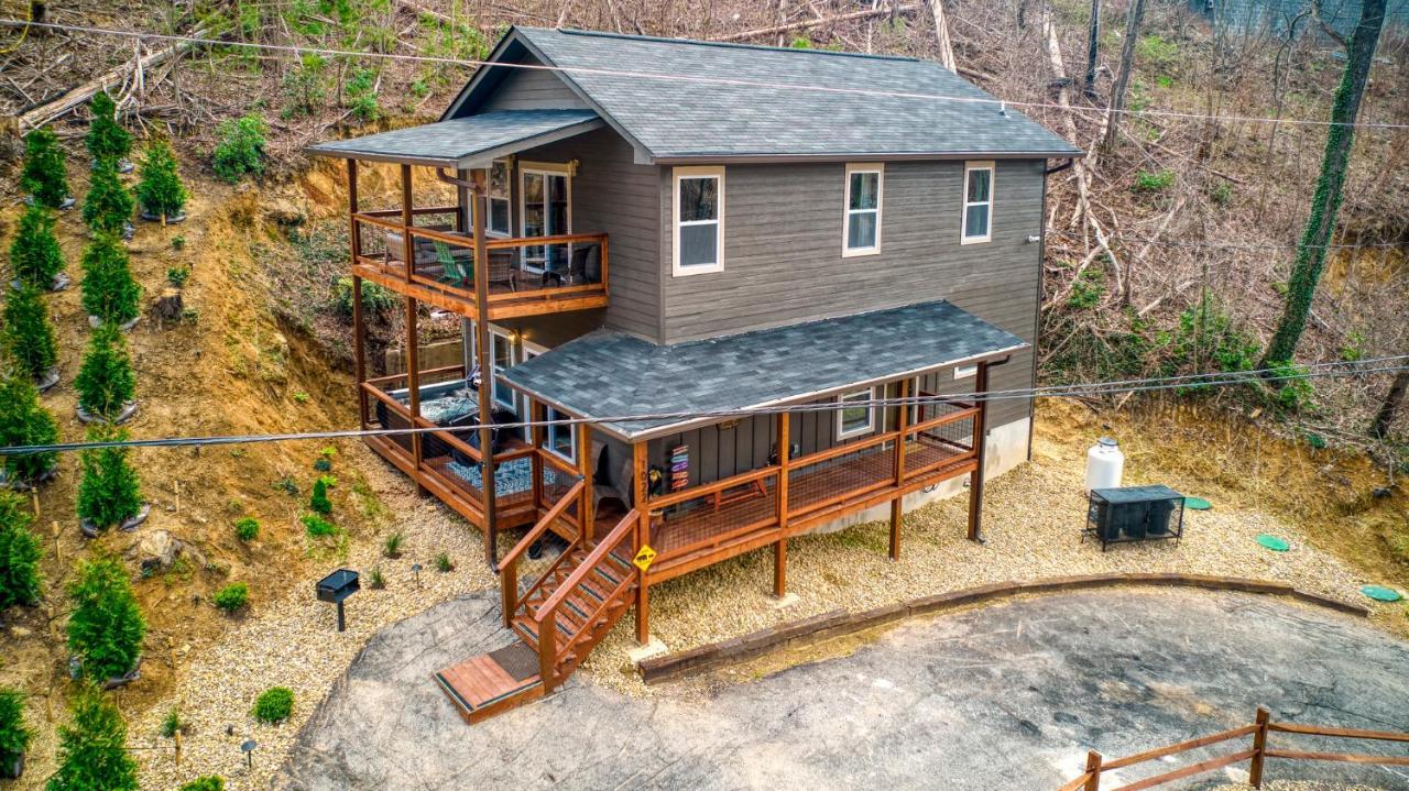 蓋特林堡Mins To Gburg Sleeps 8 Hot Tub Arcade Area Pool别墅 外观 照片
