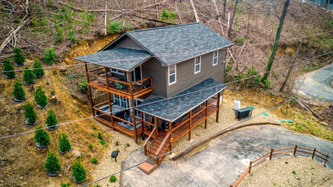 蓋特林堡Mins To Gburg Sleeps 8 Hot Tub Arcade Area Pool别墅 外观 照片